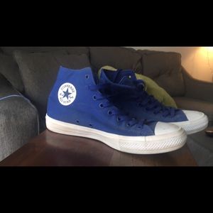 Blue Converse Chuck Taylor II Shoes